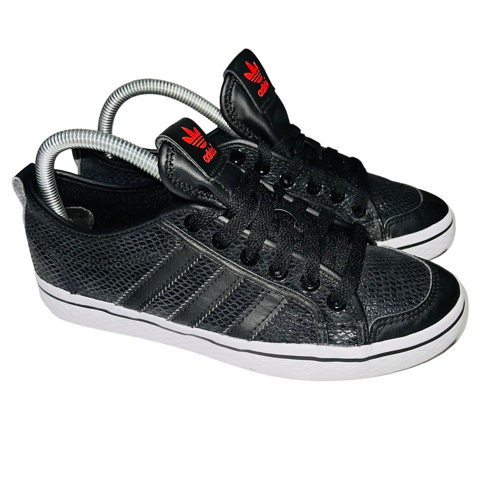 adidas Originals Honey Low Womens 6.5 Black Snake Print Sneakers S81288